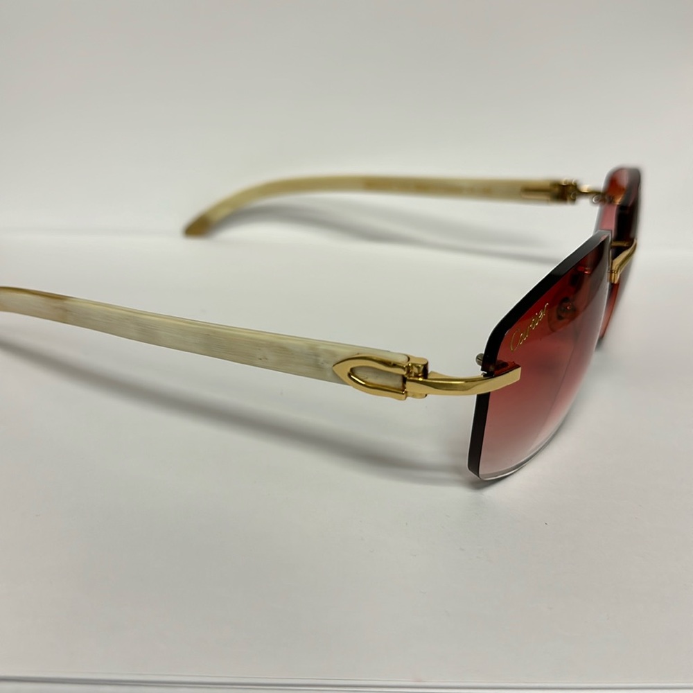 Cartier Buffalo Horn Sunglasses